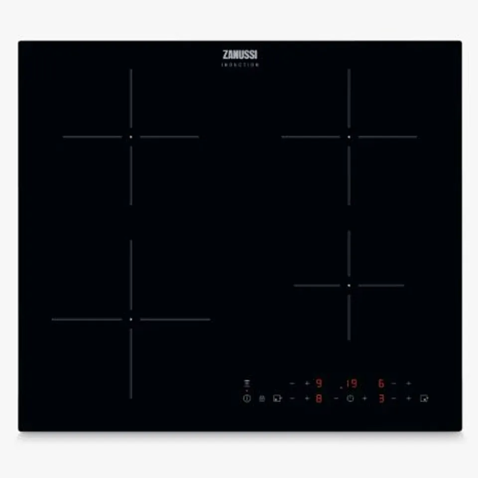 ZANUSSI ZITN643K 60CM INDUCTION HOB, BLACK