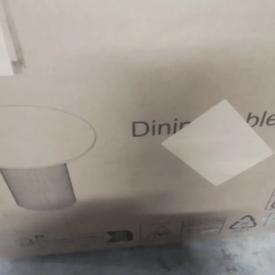 BOXED 80cm ROUND DINING TABLE (1 BOX)
