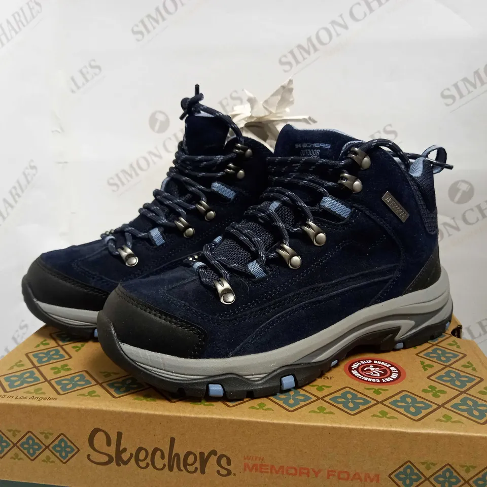 SKECHERS TREGO ALPINE TRAIL WATERPROOF BOOTS UK SIZE 3.5