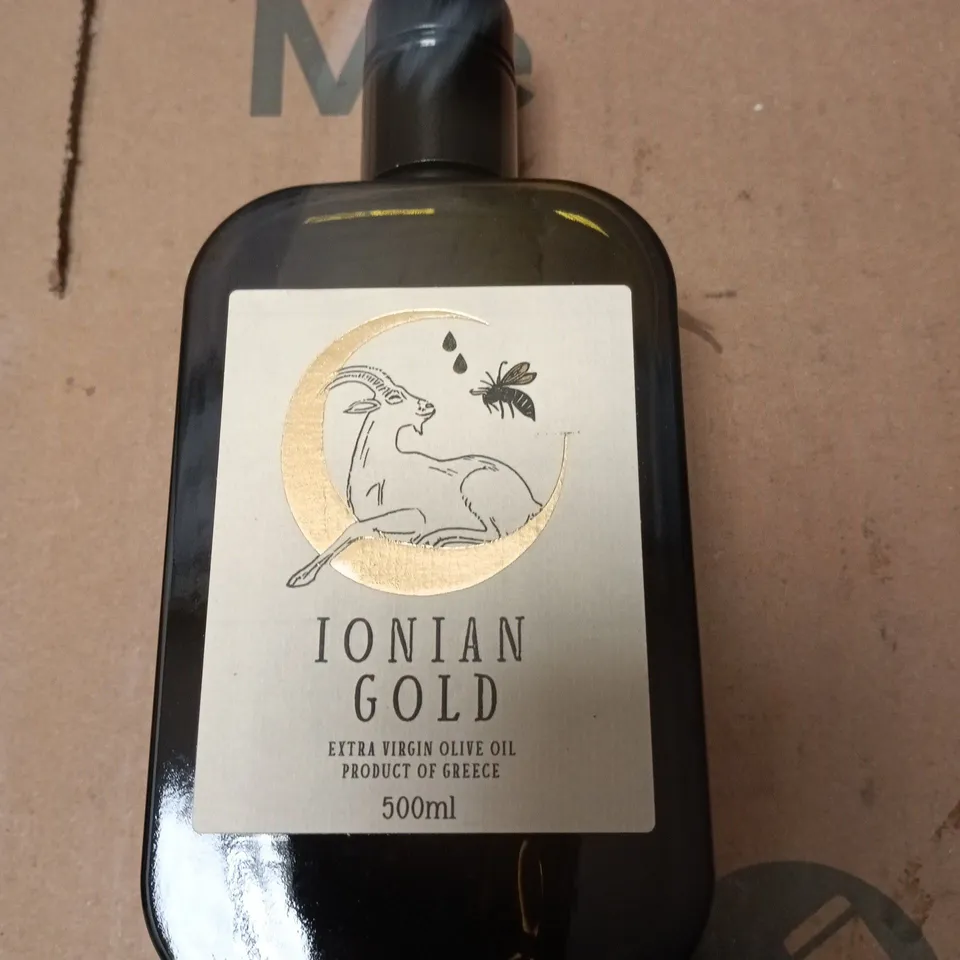 IONIAN GOLD EXTRA VIRGIN OLIVE OIL – 500ML, GREECE - BB AUG 2027