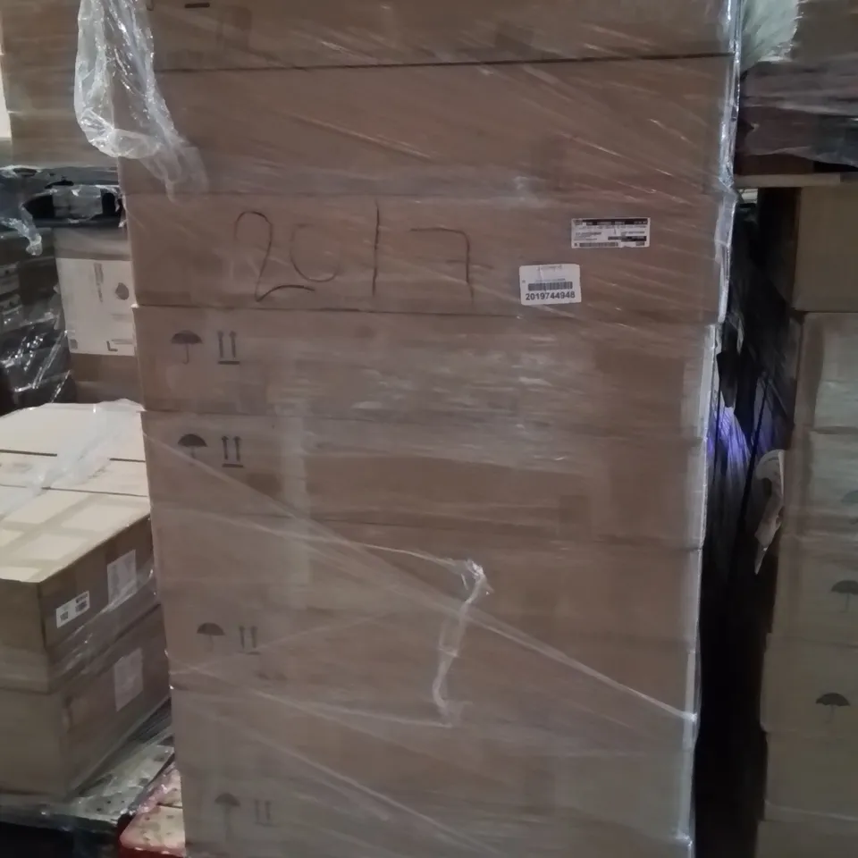 PALLET CONTAINING A LARGE QUANTITY OF BRAND NEW ZORRAS CONSOLE TABLES