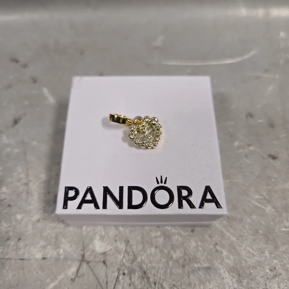 PANDORA HEART PENDANT CHARM 