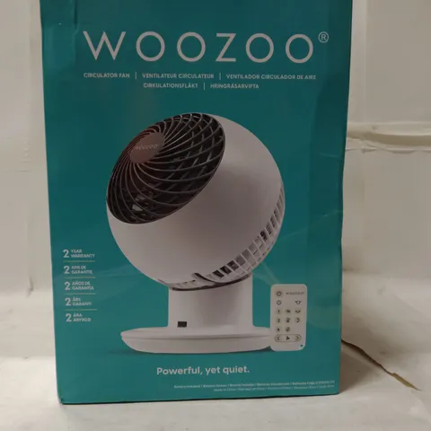 WOOZOO DESK FAN IN BOX (TURQUOISE) – REMOTE CONTROL
