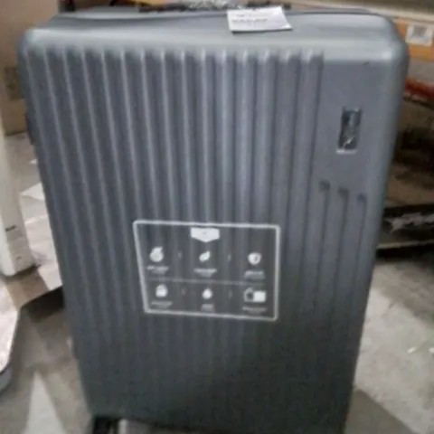 LUGG TRAVEL SUITCASE SILVER 