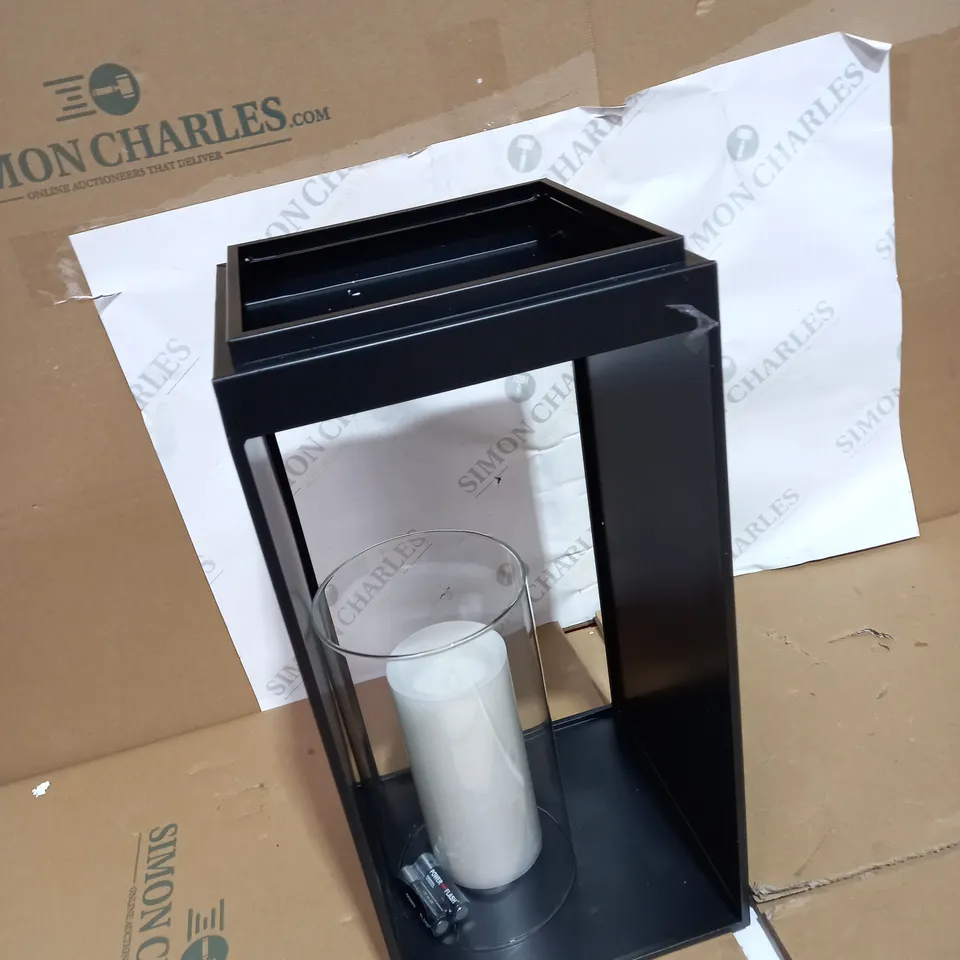 OUTLET K BY KELLY HOPPEN LARGE INDOOR OUTDOOR WAX LED CANDLE