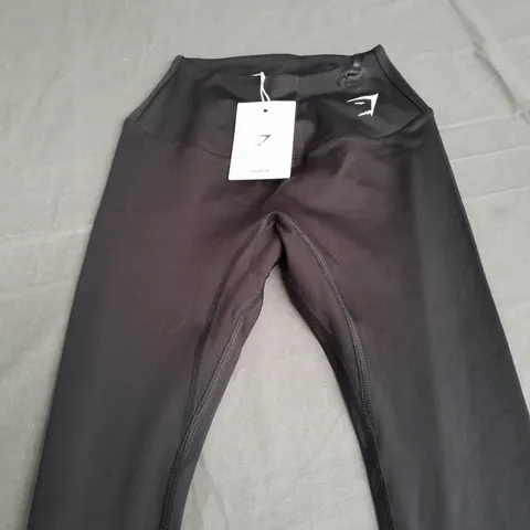GYMSHARK TRAINING LEGGINGS IN BLACK - XS