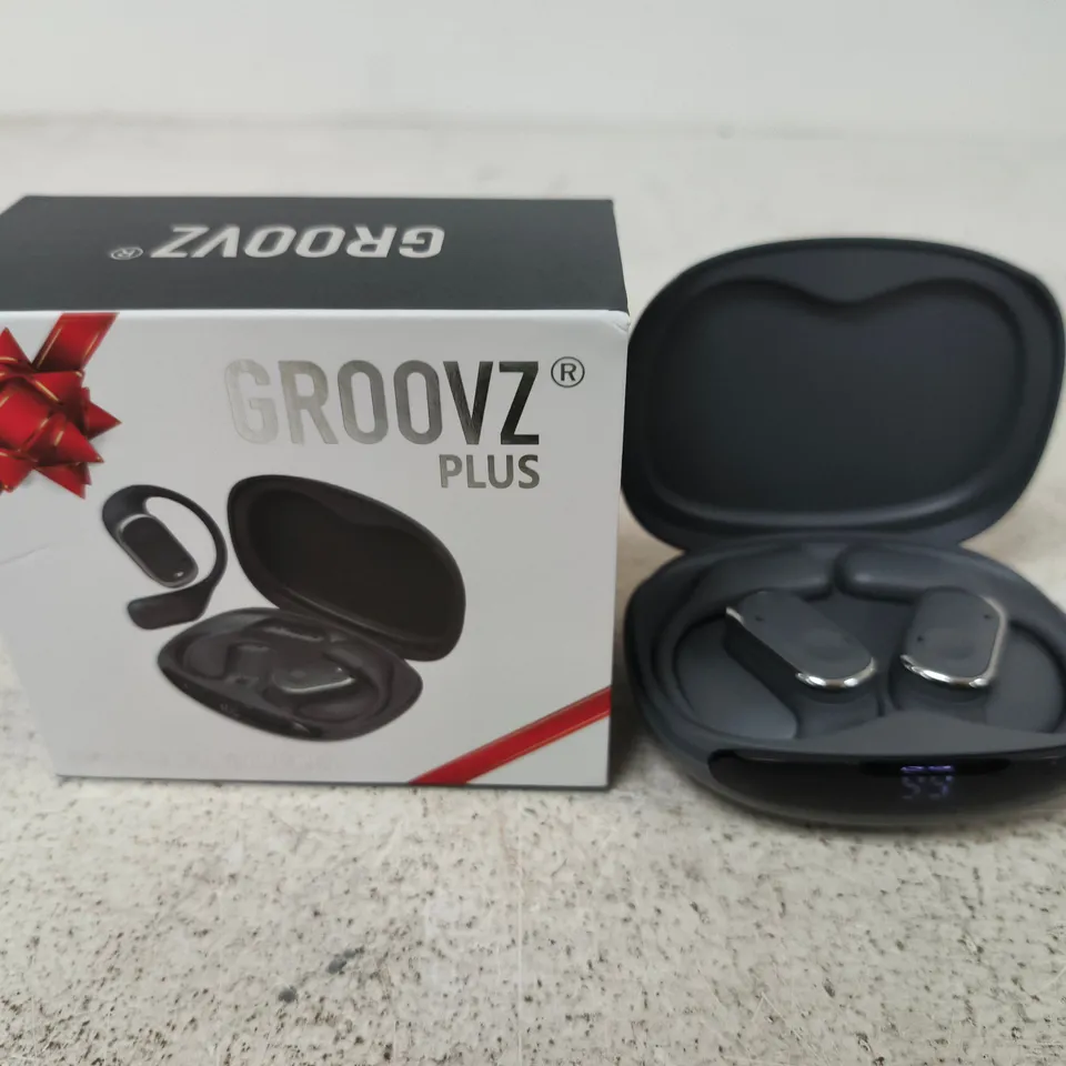 GROOVZ PLUS TRUE WIRELESS OPEN-EAR HEADPHONES