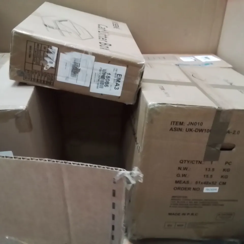 PALLET OF ASSORTED HOUSEHOLD GOODS AND PRODUCTS TO INCLUDE;COFFEE MACHINE,ALL IN 1 PC,CEILING FAN WITH LIGHT