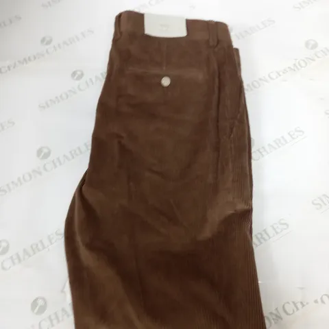 MOSS TAILORED FIT CORD TROUSERS SIZE 34S