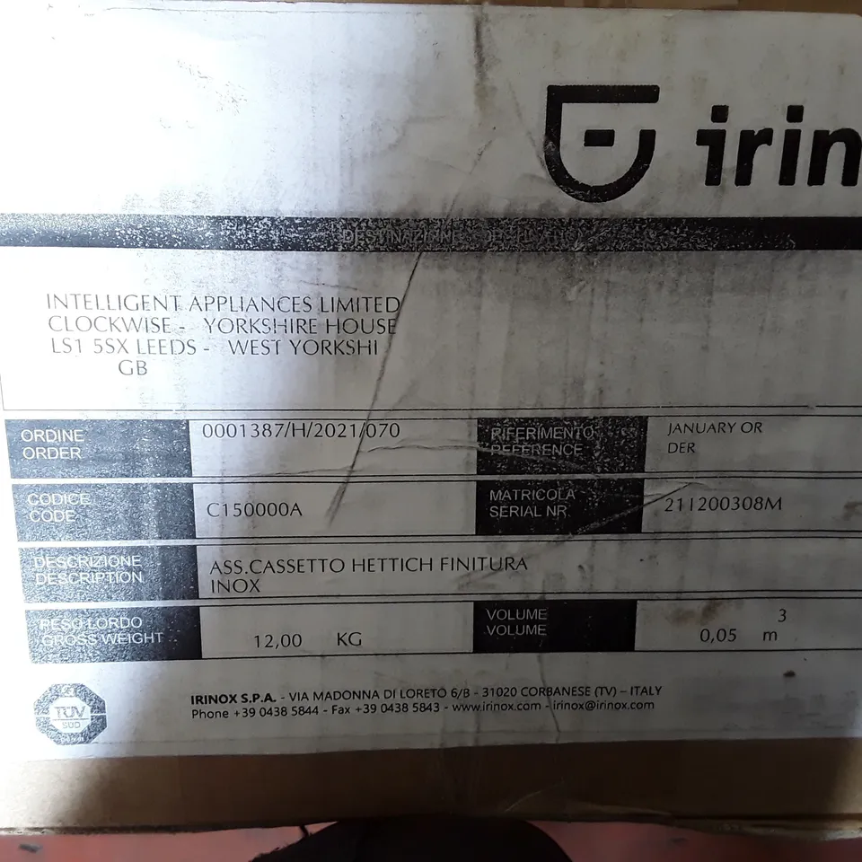 BOXED IRINOX CASSETTO 15 ASSECORY DRAWER