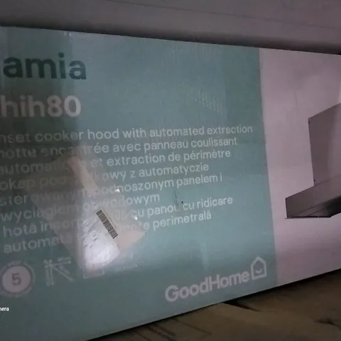 BOXED BAMIA GHIH80 INSET COOKER HOOD WITH AUTOMATED EXTRACTION