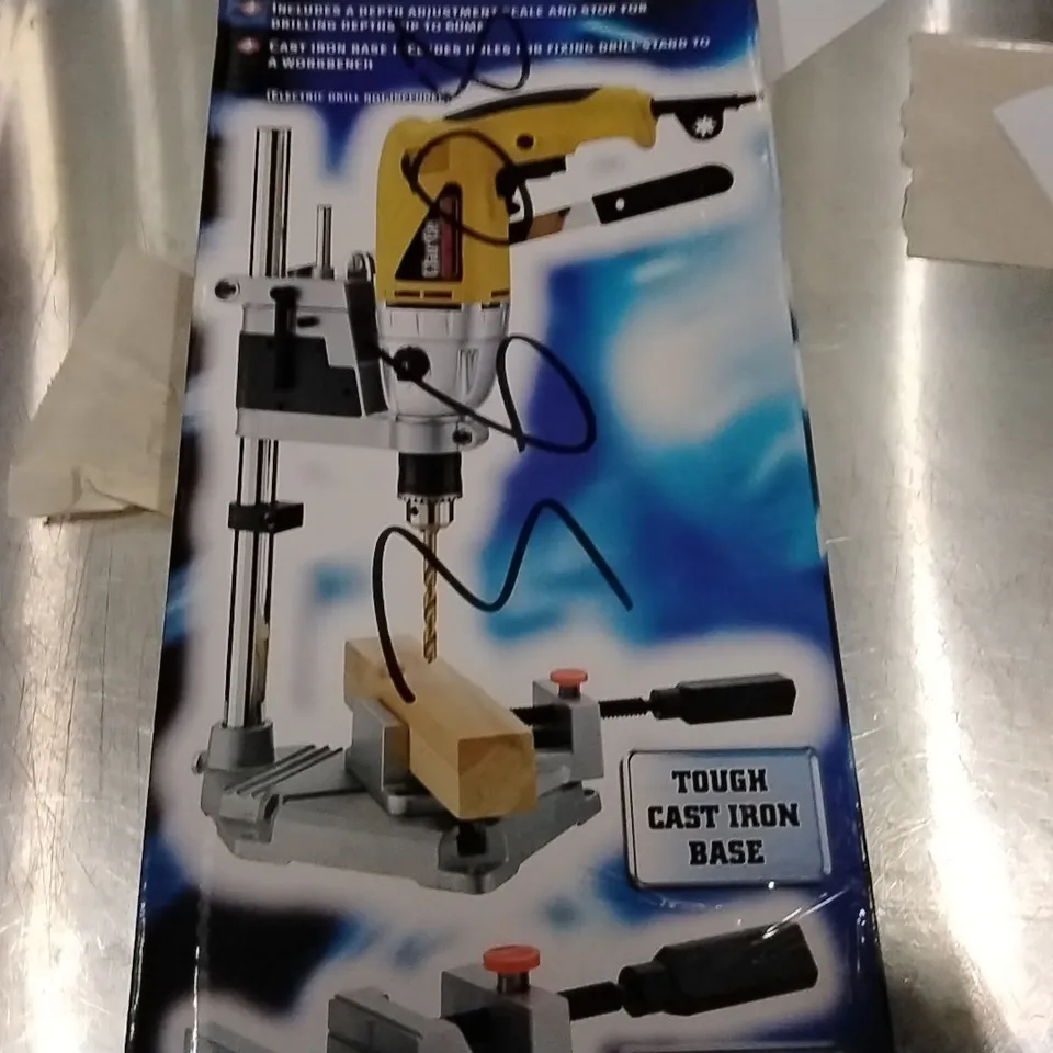 BOXED VICE
CLARKE CDS3 DRILL STAND WITH VICE
