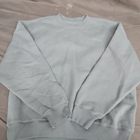 HOLLISTER BOXY FIT JUMPER IN SEA GREEN - XL