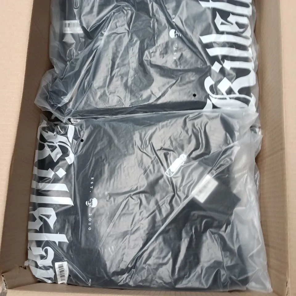 BOX OF APPROXIMATELY 18 ASSORTED BRAND NEW KILLSTAR CLOTHING ITEMS INCLUDING ELDRICH TOP RED AND HAZEVEL CARDIGAN BLACK