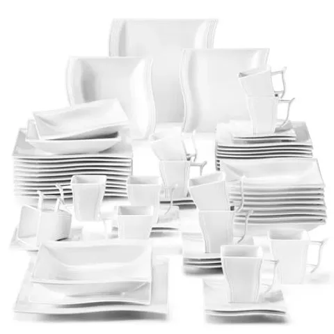 BOXED MALACASA 30 PIECE DINNERWARE SET (1 BOX)