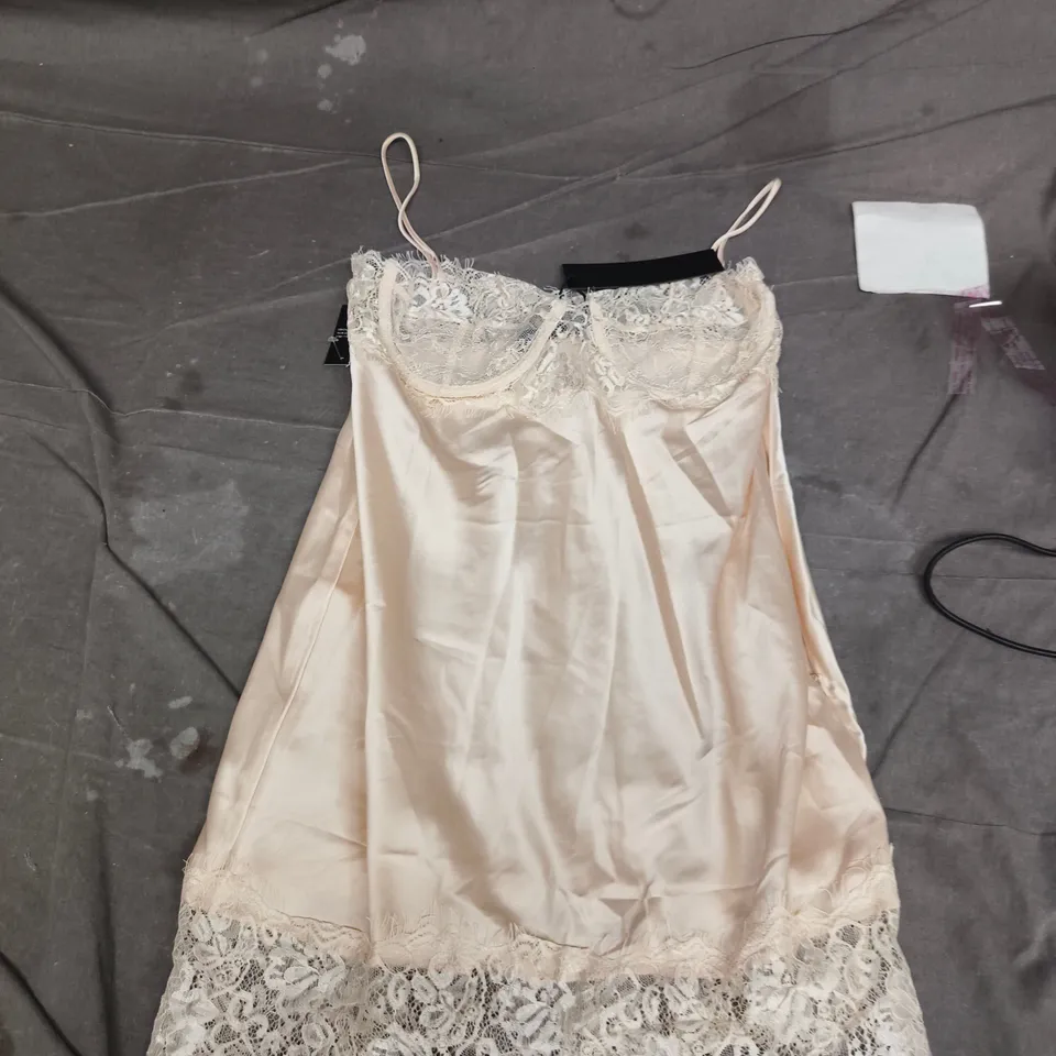 LIONESS ANGELIC MINI DRESS – IVORY UK 10 (AU10/M)