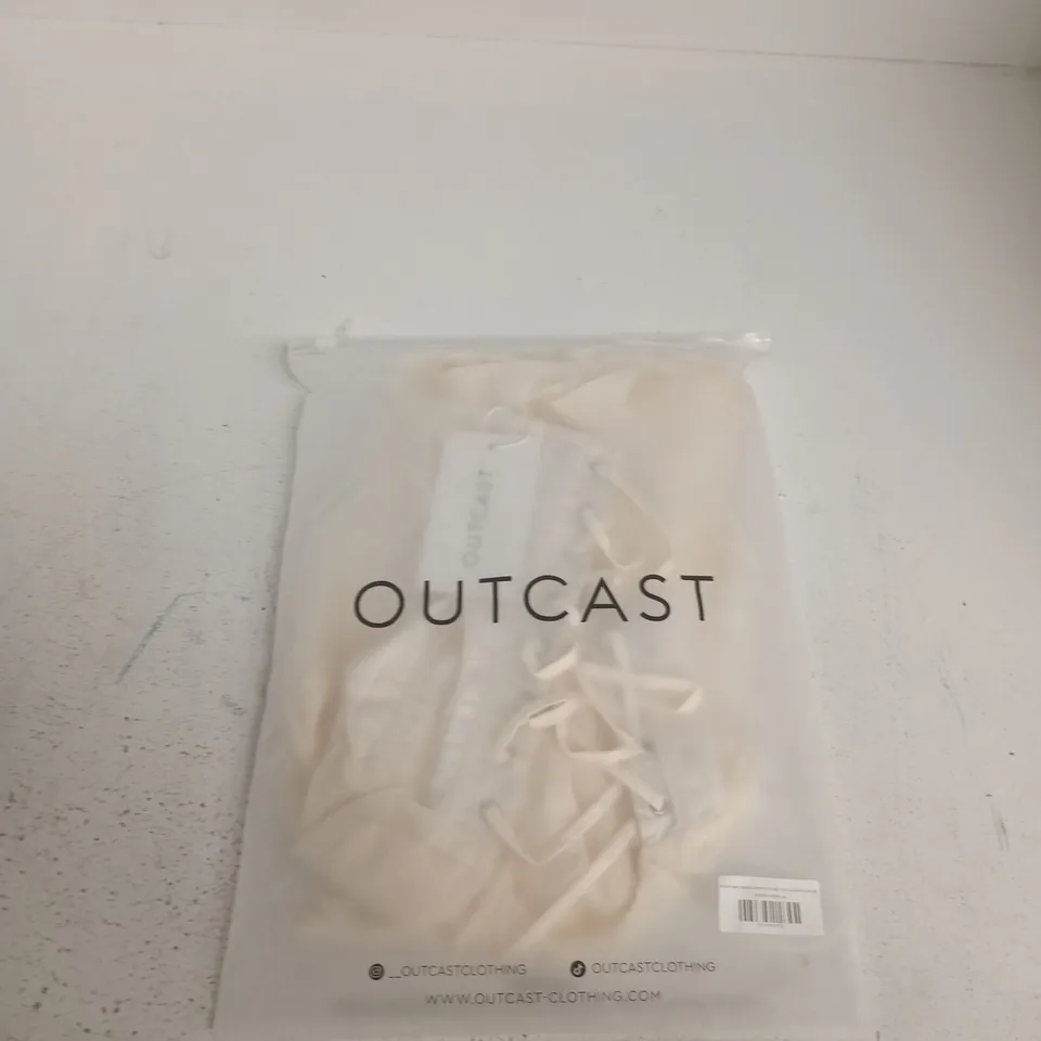 OUTCAST ROSY MINI DRESS IVORY – EXCLUSIVE PIECE SIZE M