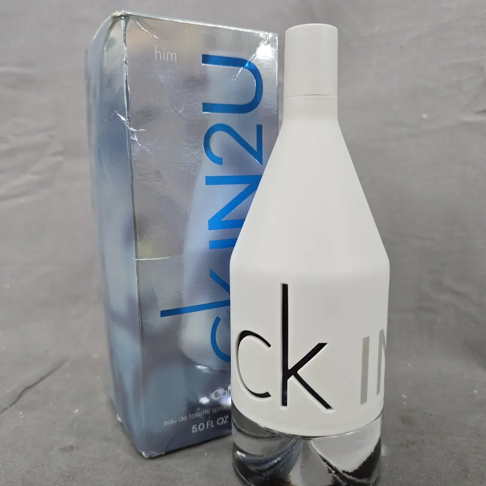 CALVIN KLEIN CK IN2U HER 150ML EAU DE TOILETTE - COLLECTION ONLY 