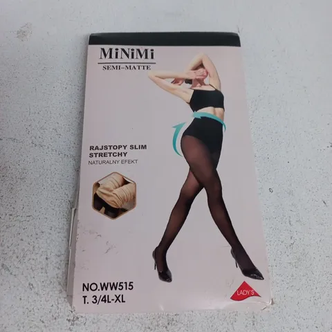 MINIMI SEMI-MATTE HOSIERY TIGHTS – LADY'S 3/4L-XL