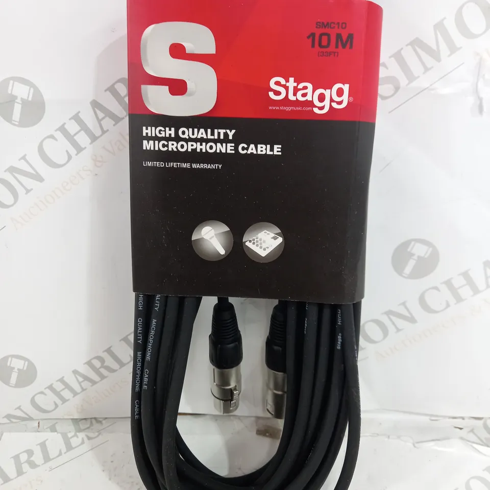 STAGG HIGH QUALITY MICROPHONE CABLE