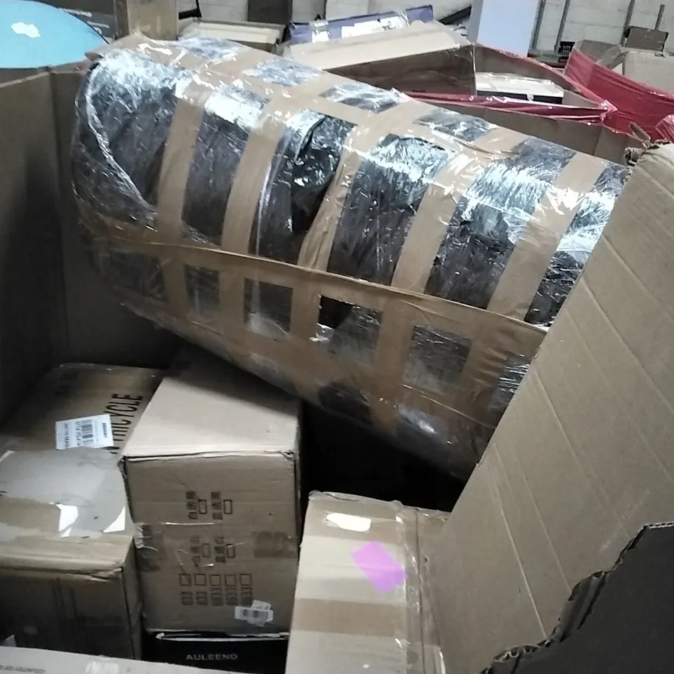 PALLET OF ASSORTED PRODUCTS AND HOUSEHOLD GOODS TO INCLUDE;MATTRESS TOPPER,AIR COOLER,INSECT KILLER