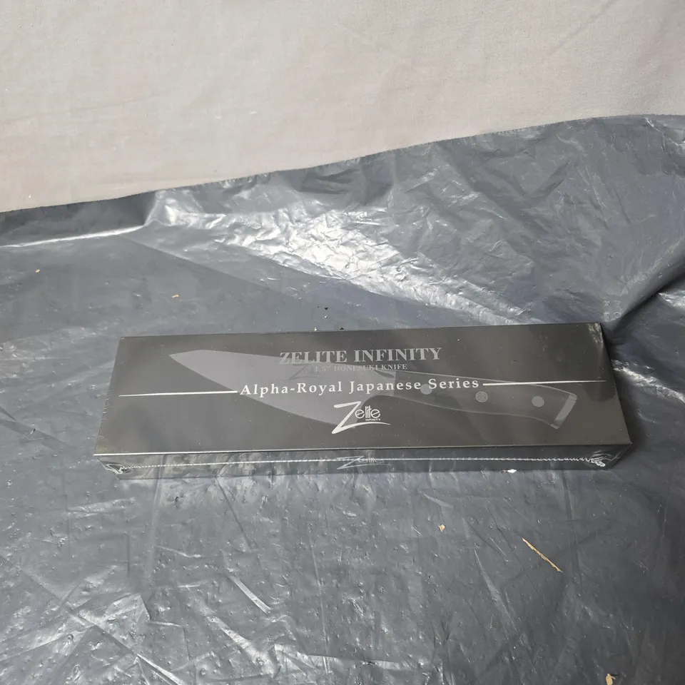 ZELITE INFINITY HONESUKI ALPHA ROYAL JAPANESE SERIES 4.5IN KNIFE SEALED