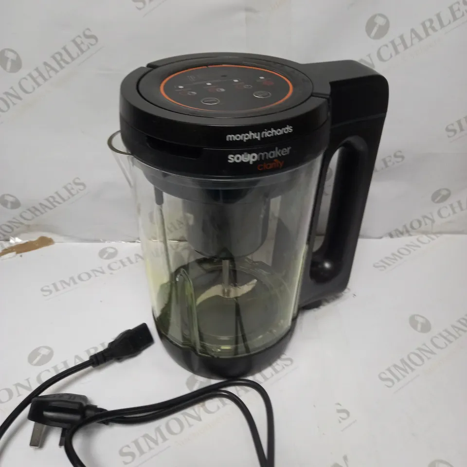 MORPHY RICHARDS CLARITY SOUP MAKER