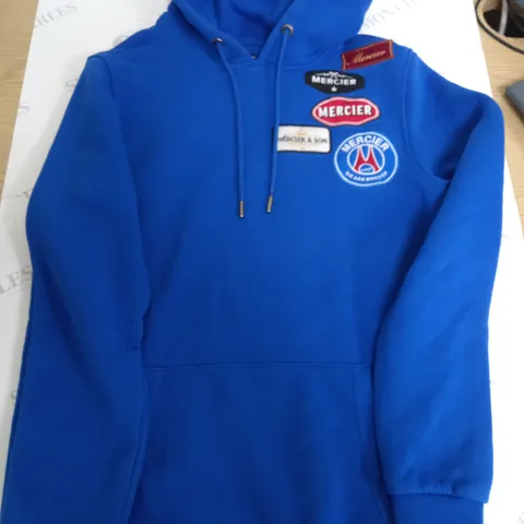 MERCIER BRIGHT BLUE TRACKSUIT HOODIE - XS