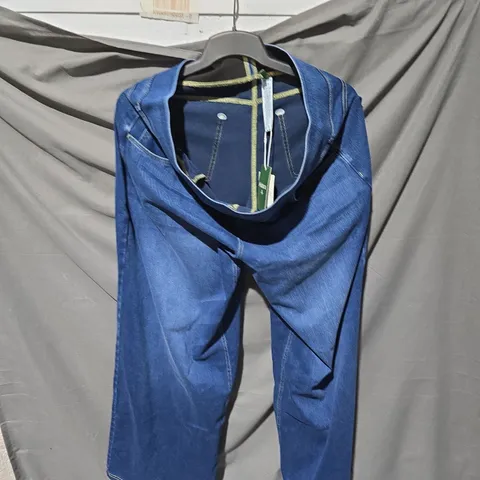 HALARA DENIM HOODED JACKET – BLUE SIZE 1 X REGULAR .