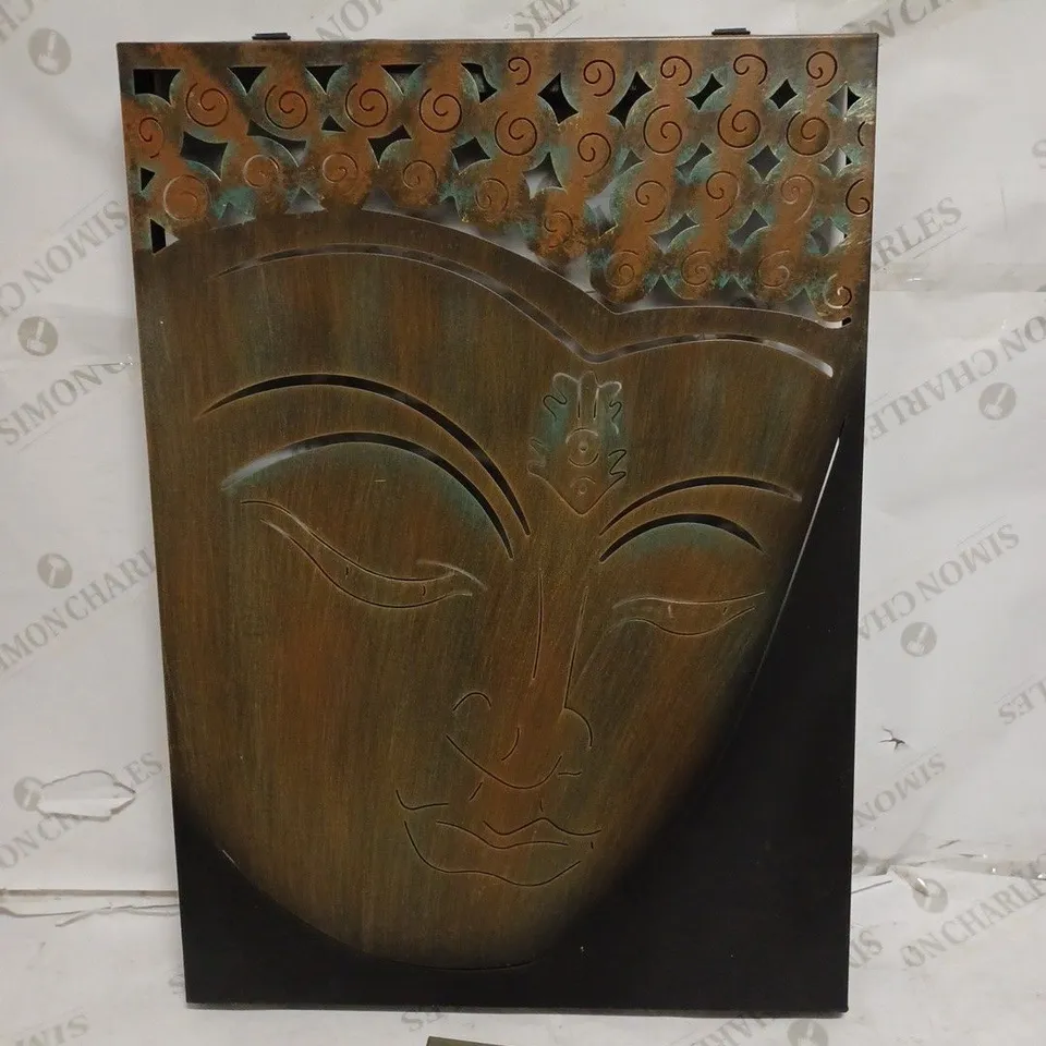 INNOVATORS SOLAR LED TRANQUIL BUDDHA WALL DECOR