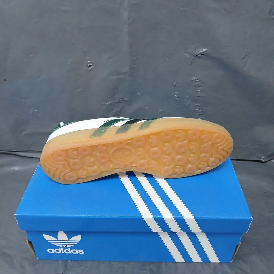 BOXED PAIR OF ADIDAS GAZELLE ORIGINAL TRAINERS - 4.5 