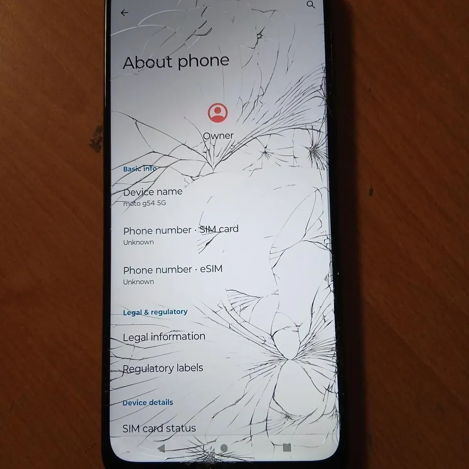 MOTOROLA MOTO G54 5G SMARTPHONE – BLACK