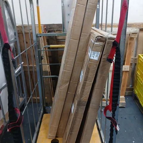 CAGE OF APPROXIMATELY 4 ASSORTED BROKEN MIRRORS COLLECTION ONLY