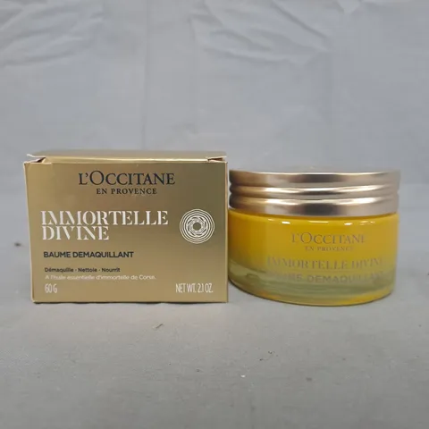L'OCCITANE IMMORTELLE DIVINE CLEANSING BALM 60G – BOXED