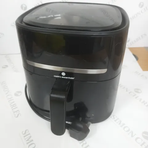 BOXED COOK'S ESSENTIALS 4L AIR FRYER BLACK