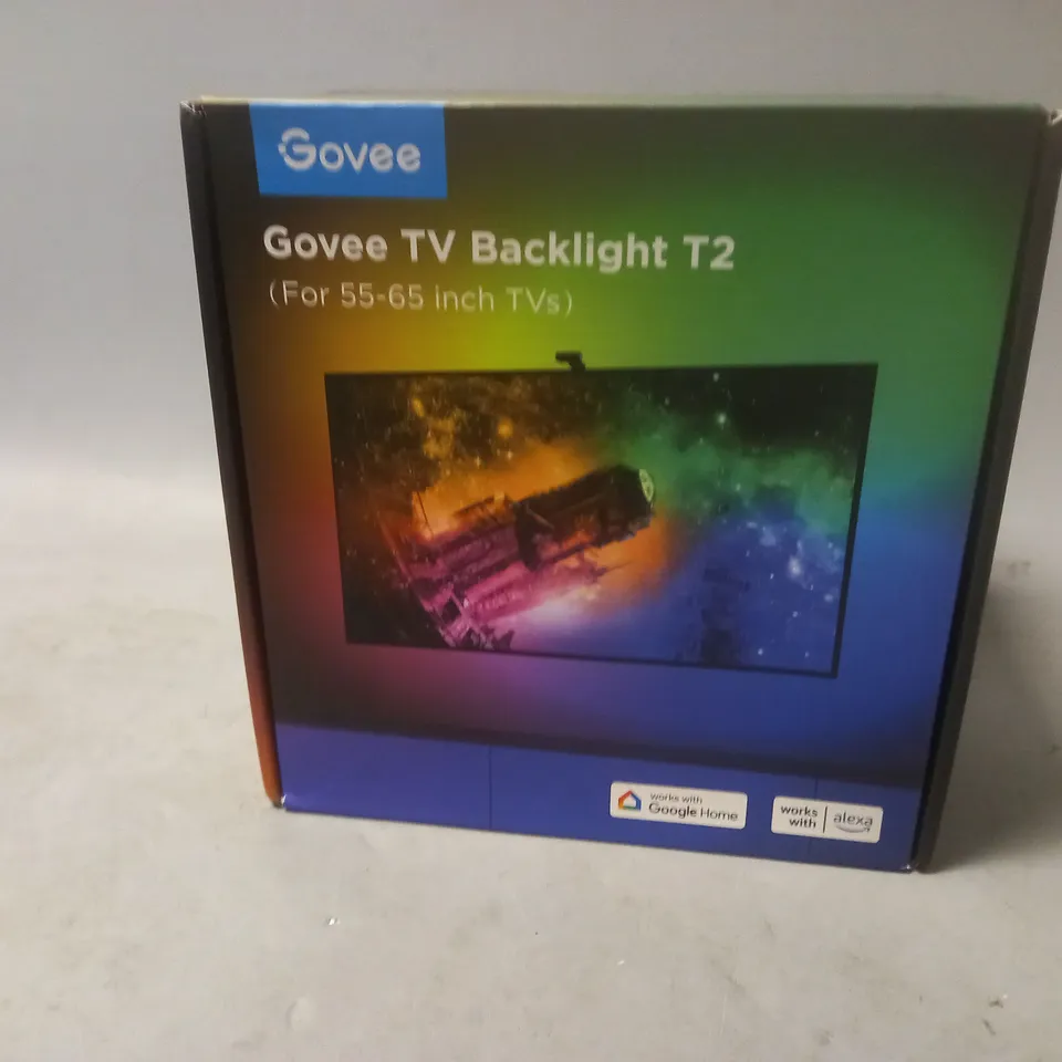 BOXED AND SEALED GOVEE TV BACKLIGHT T2 