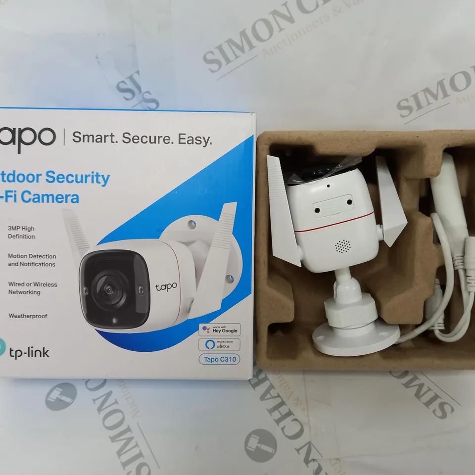 BOXED TAPO OUTDOOR SECURITY WI-FI CAMERA