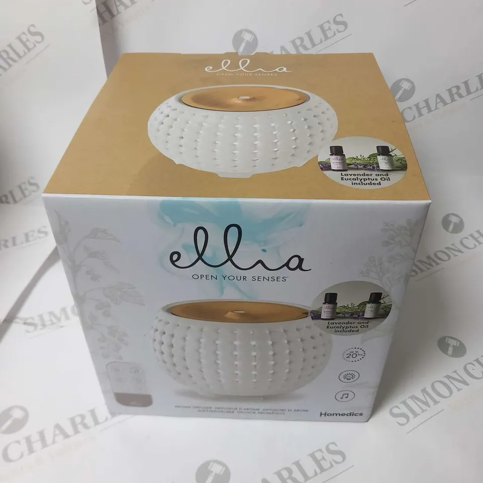 FOUR BOXED ELLIA HOMEDICS AROMA DIFFUSER ARM-910WTCC-WW