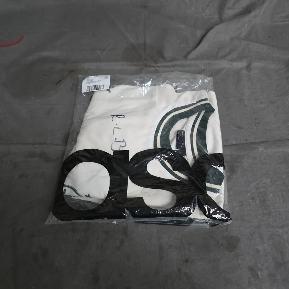 ASOS White T-Shirt with Large Black Logo