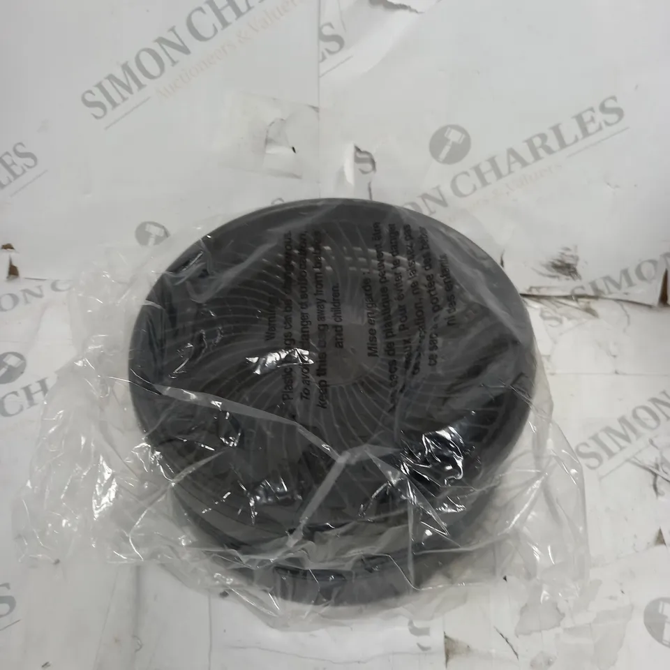 BOXED BELL & HOWELL ADJUSTABLE FOLDING RECHARGEABLE STAND FAN