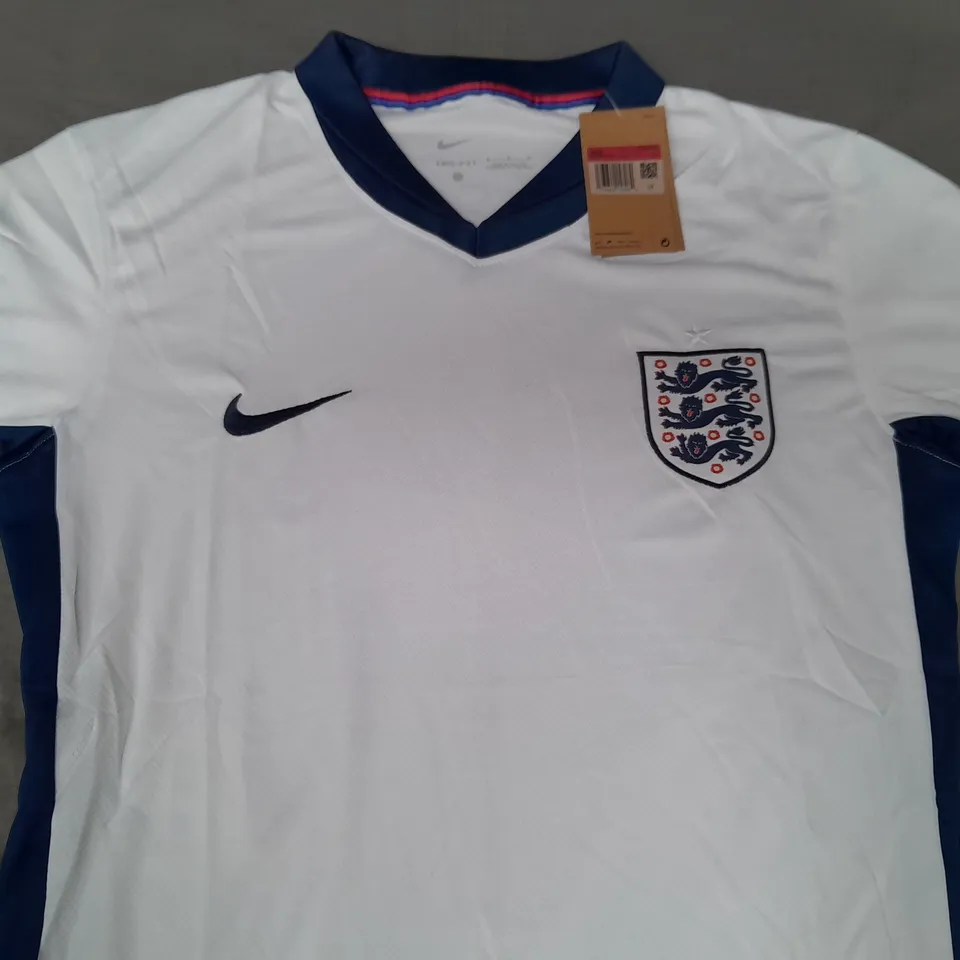NIKE DRI-FIT MEN'S ENGLAND FOOTBALL JERSEY SIZE LARGE