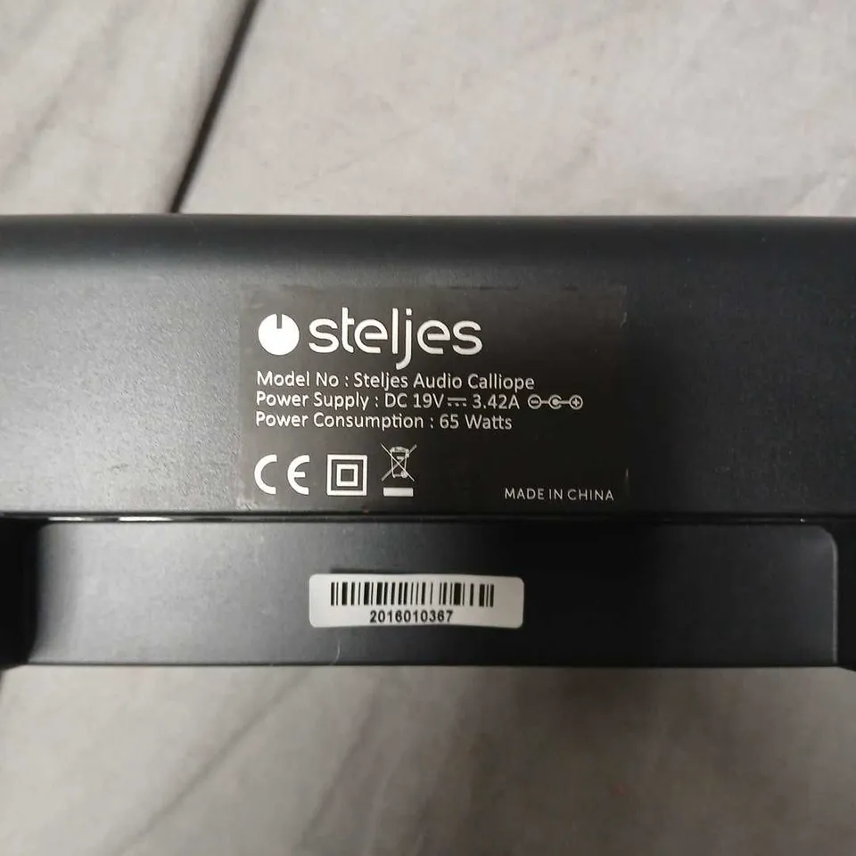 STELJES AUDIO CALLIOPE SOUNDBAR – BLACK 