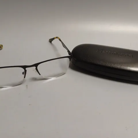 HARRINGTON JOE MATTE BLACK FRAMED PRESCRIPTION GLASSES