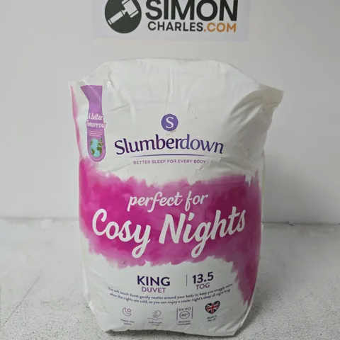 SLUMBERDOWN KING DUVET – 13.5 TOG