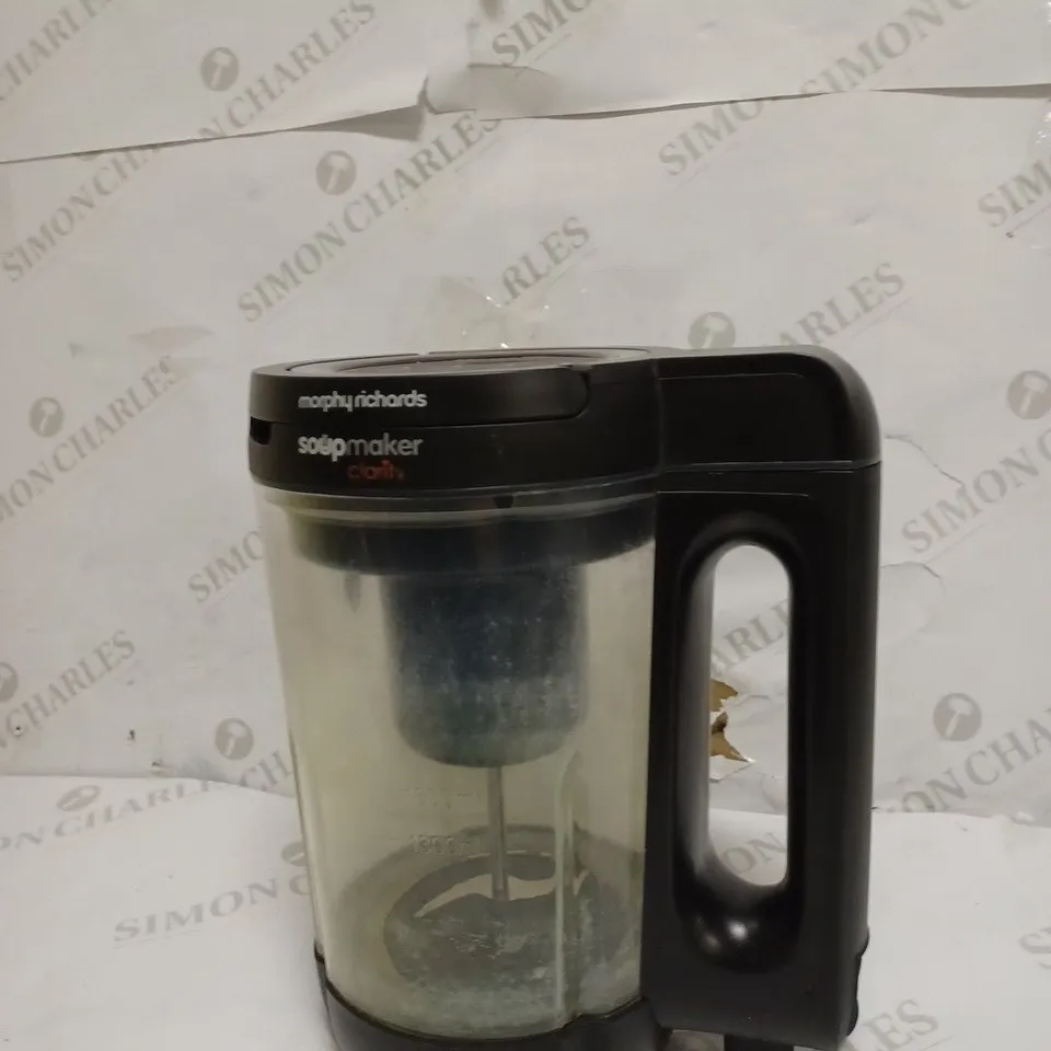 MORPHY RICHARDS CLARITY SOUP MAKER