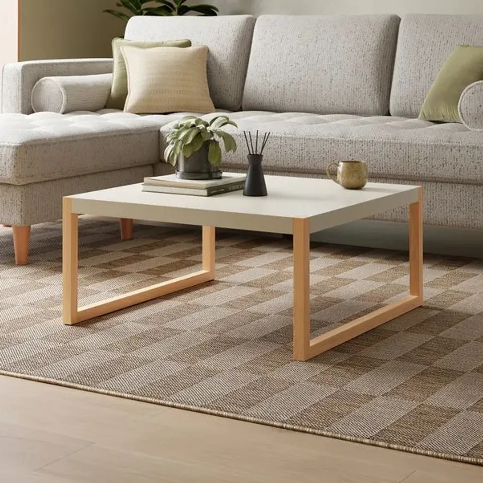 BOXED ARNIE COFFEE TABLE - STONE (1 BOX)