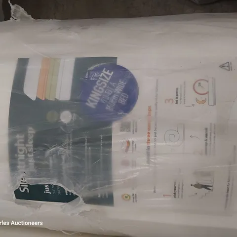 BAGGED & ROLLED SILENTNIGHT JUST SLEEP 5' KINGSIZE MATTRESS