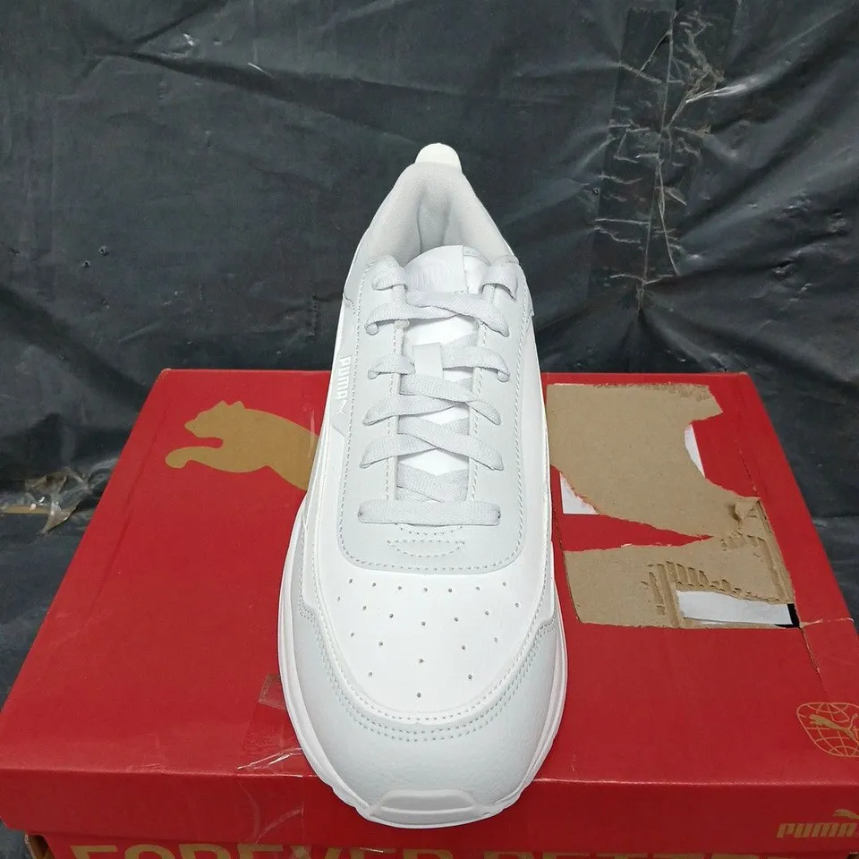 BOXED PAIR OF PUMA CILIA MODE TRAINER - UK SIZE 8.5