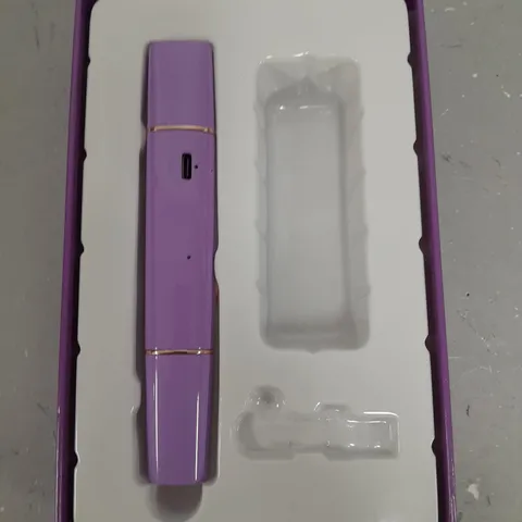BOXED BEAUTY 2 IN 1 SUPER SMOOTH FACE & BROWS HAIR REMOVER, PURPLE