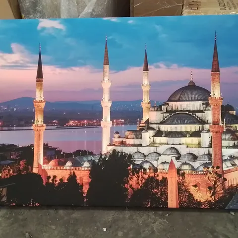 CANVAS ART -MOSQUE IN INSTANBUL TURKEY-